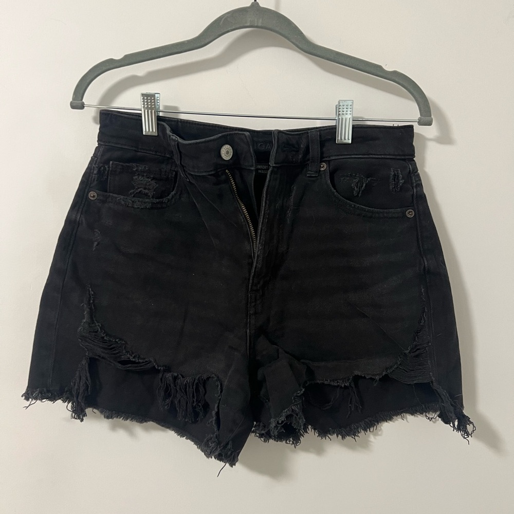 American Eagle Outfitters Black Jean Shorts
